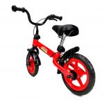 Balansinis dviratukas raudonas Babymaxi su stabdžiais